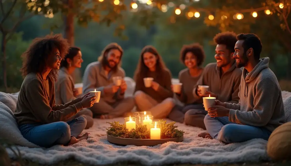Kakaozeremonie am Abend: Rituale für innere Ruhe und Harmonie
